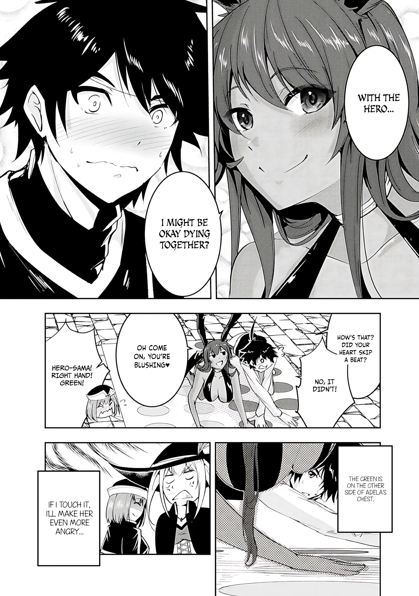 Yusha-sama, sakuya mo otanoshimi deshita ne. Chapter 15 - page 9