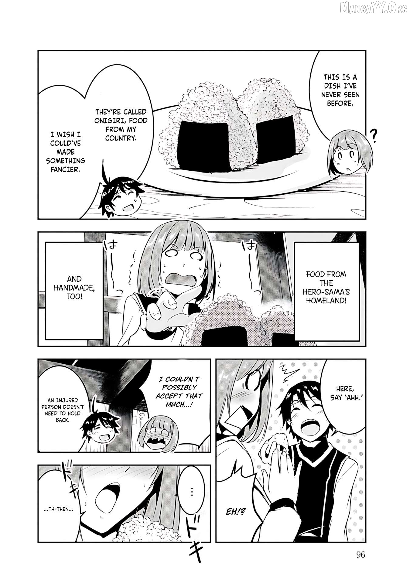 Yusha-sama, sakuya mo otanoshimi deshita ne. Chapter 16 - page 8