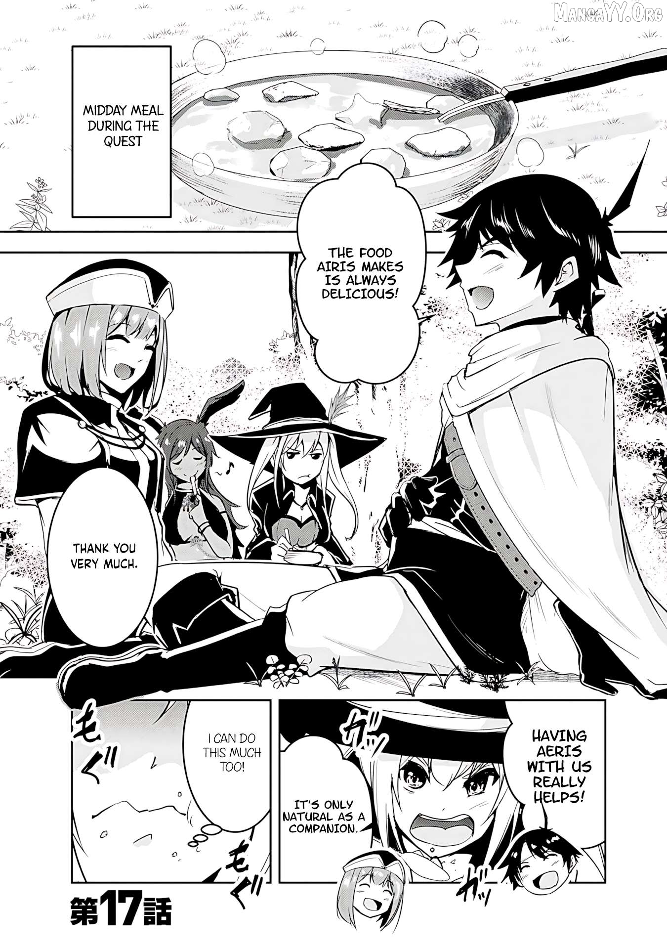 Yusha-sama, sakuya mo otanoshimi deshita ne. Chapter 17 - page 1