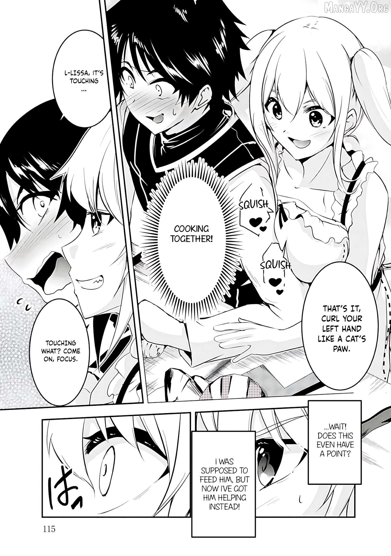 Yusha-sama, sakuya mo otanoshimi deshita ne. Chapter 17 - page 9