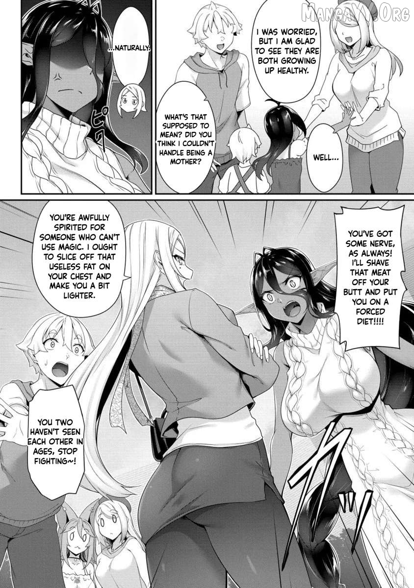 Chotto Dake Ai Ga Omoi Dark Elf Ga Isekai Kara Oikakete Kita Chapter 30.2 - page 7