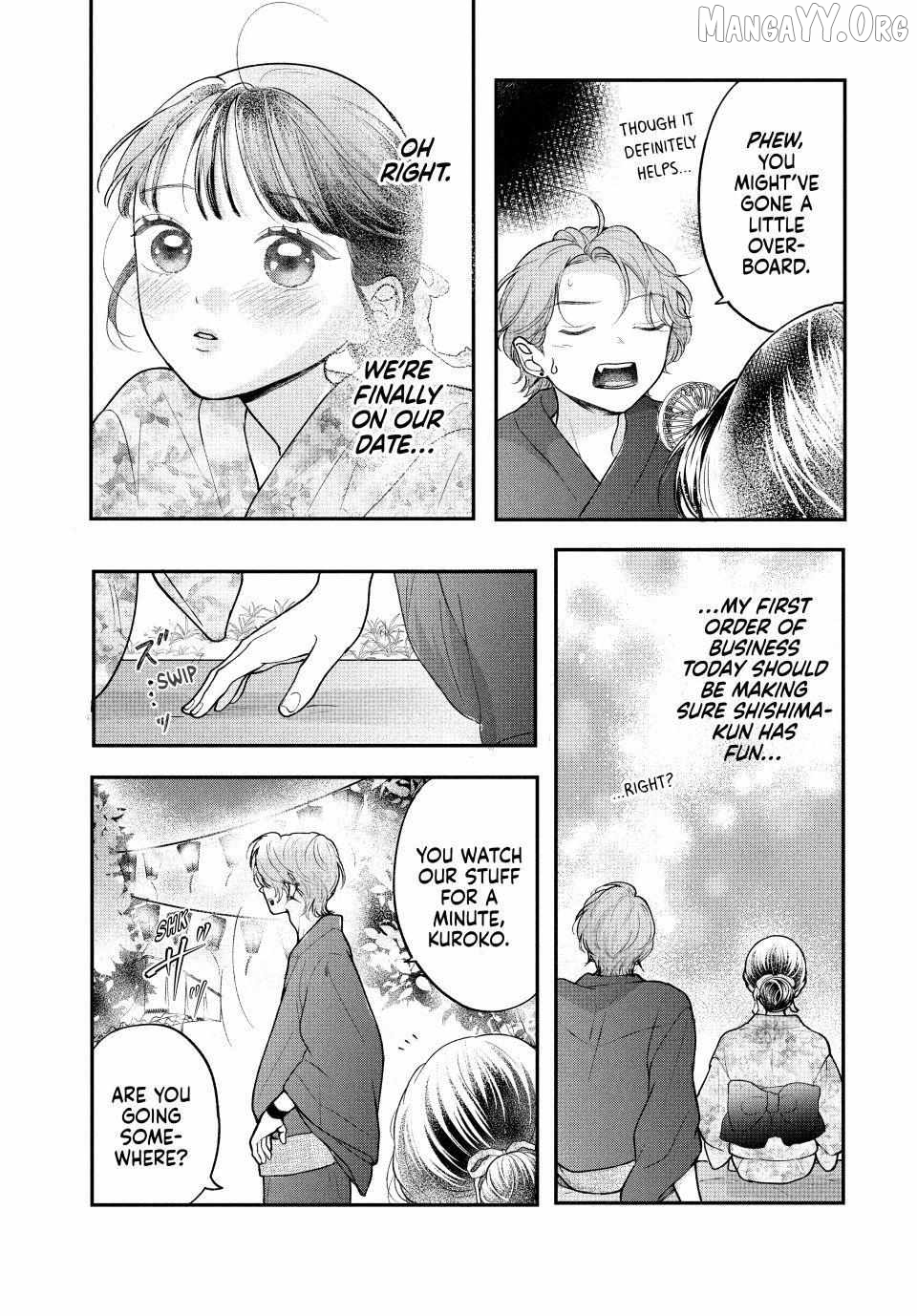 Kuroko to Akuyaku-kun Chapter 7.2 - page 14