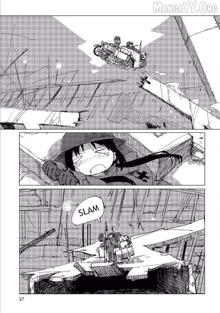 Girls' Last Tour Official Anthology Comic Chapter 31 - page 16