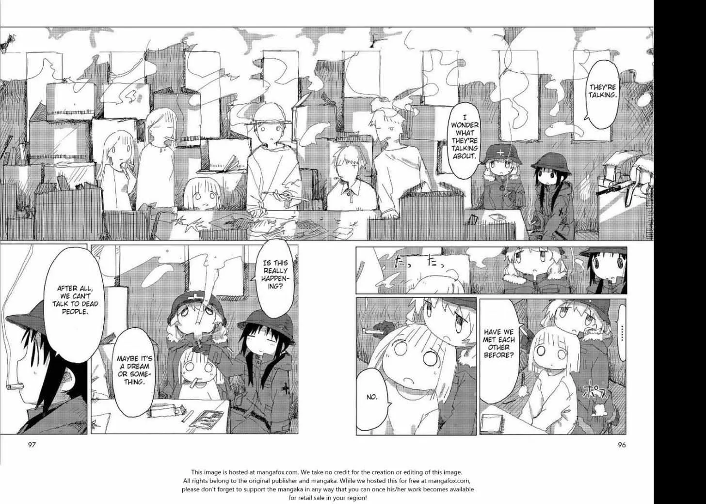 Girls' Last Tour Official Anthology Comic Chapter 32.5 - page 17