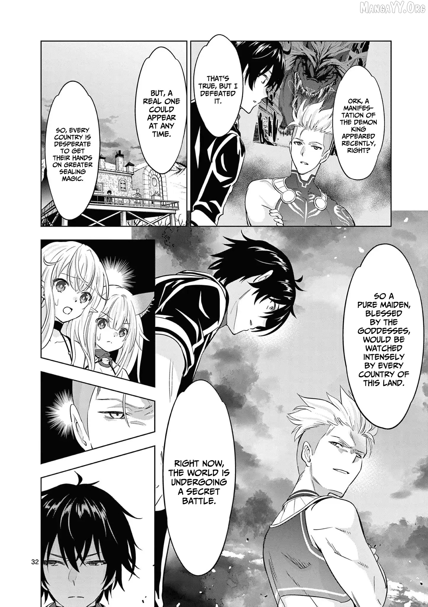 Shijou Saikyou Orc-San No Tanoshii Tanetsuke Harem Zukuri Chapter 113.2 - page 3