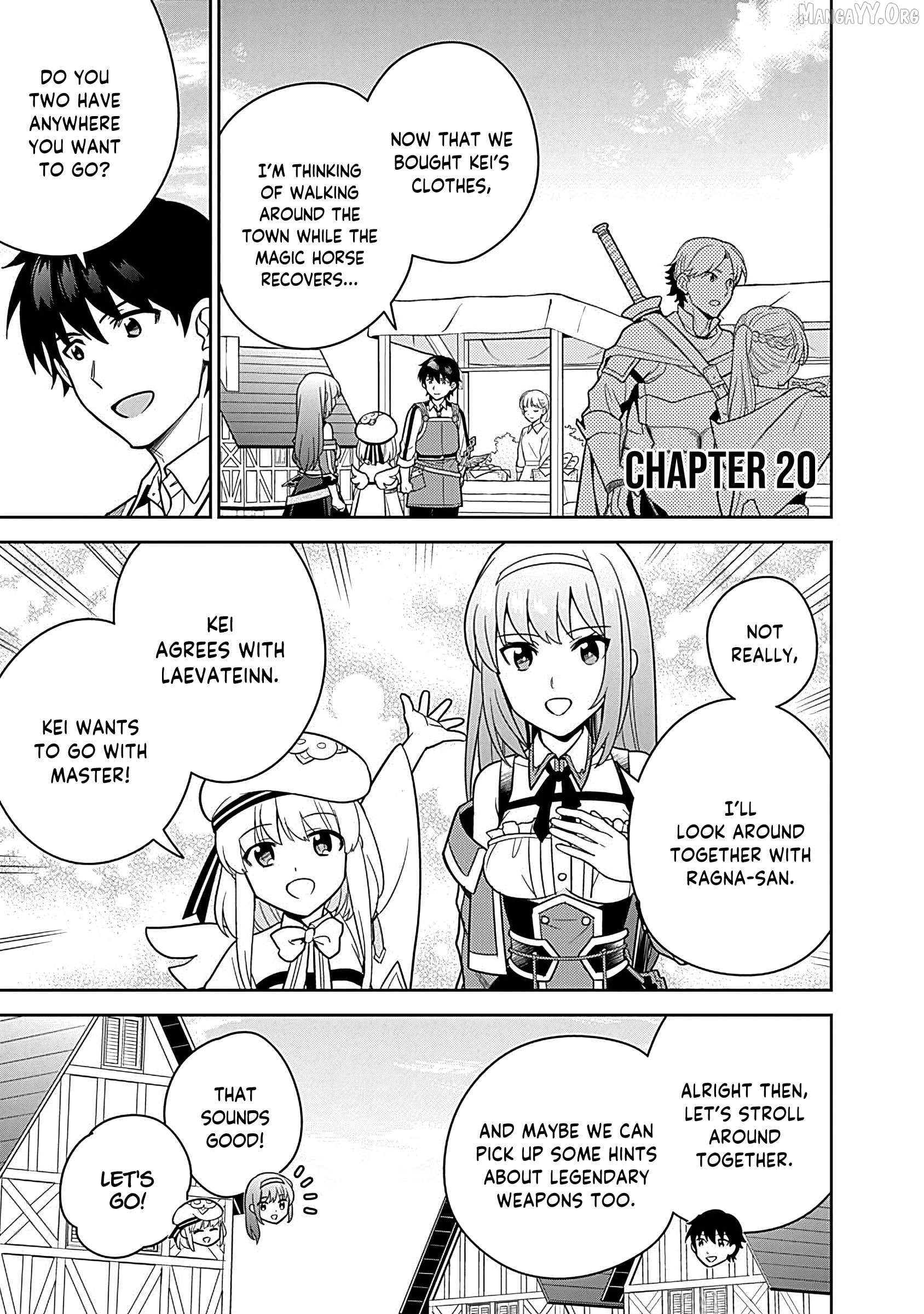 The Legendary Weapon Became My Bride When I Overwhelmed The Production Job Chapter 20 - page 2