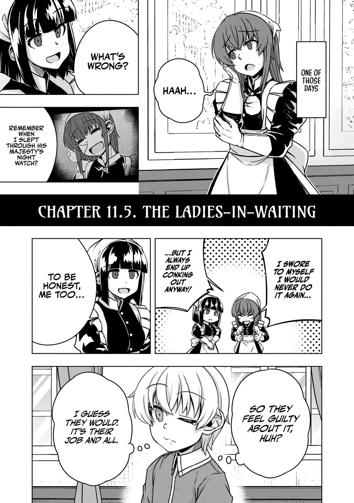 Tensei Shitara Koutei deshita ~Umare Nagara no Koutei wa Kono Saki Ikinokoreru ka~@COMIC Chapter 11.5 - page 1