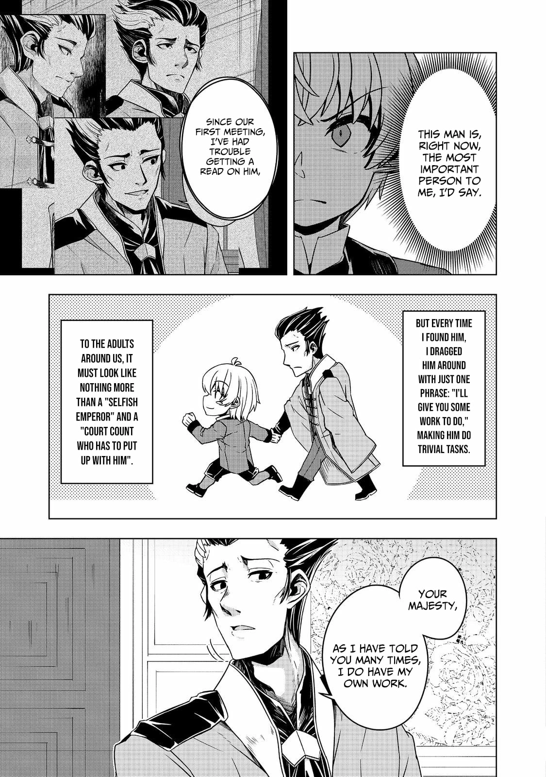 Tensei Shitara Koutei deshita ~Umare Nagara no Koutei wa Kono Saki Ikinokoreru ka~@COMIC Chapter 13 - page 10
