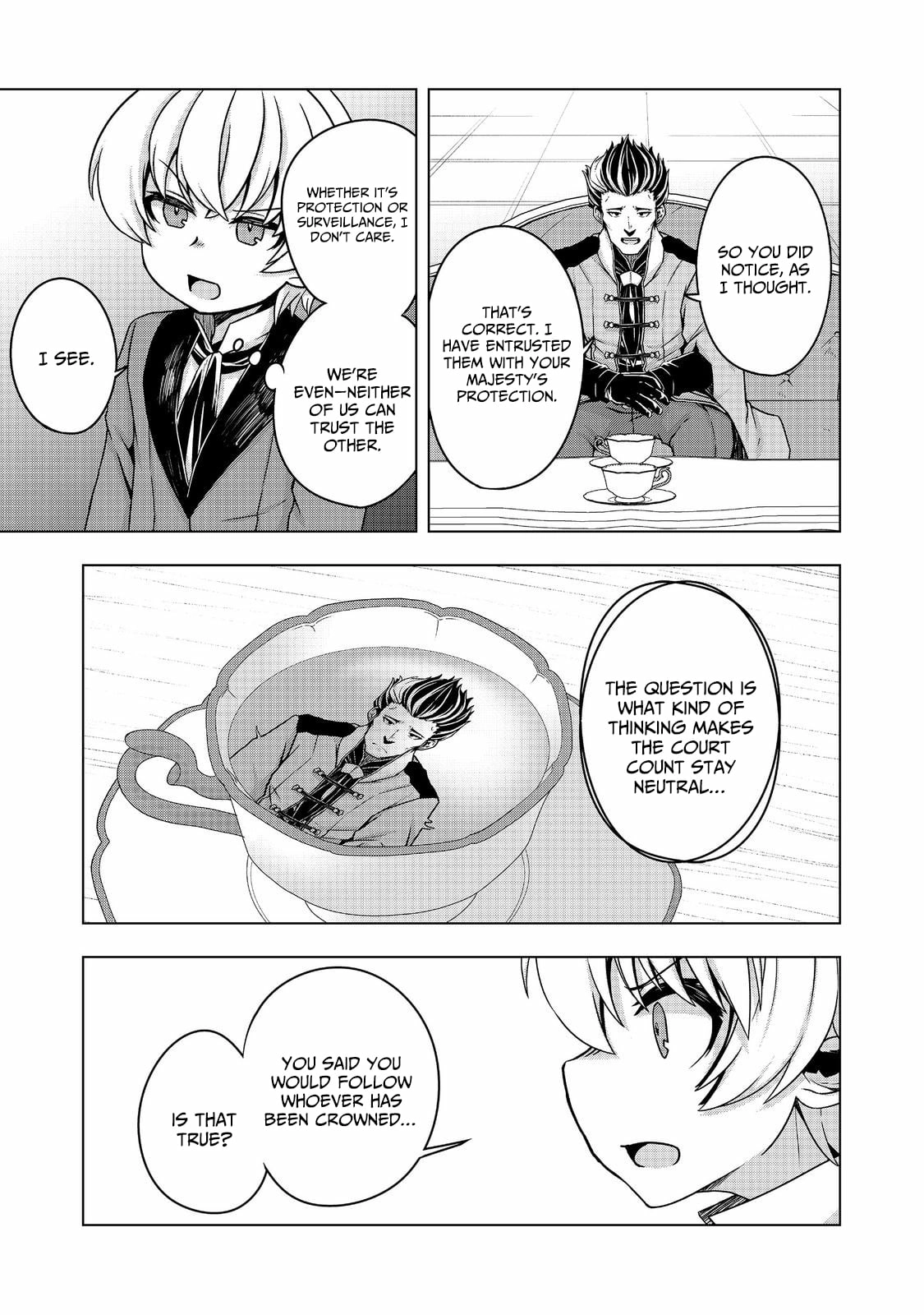 Tensei Shitara Koutei deshita ~Umare Nagara no Koutei wa Kono Saki Ikinokoreru ka~@COMIC Chapter 13 - page 14