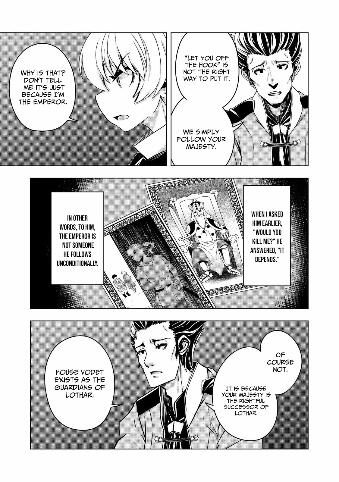 Tensei Shitara Koutei deshita ~Umare Nagara no Koutei wa Kono Saki Ikinokoreru ka~@COMIC Chapter 13 - page 18