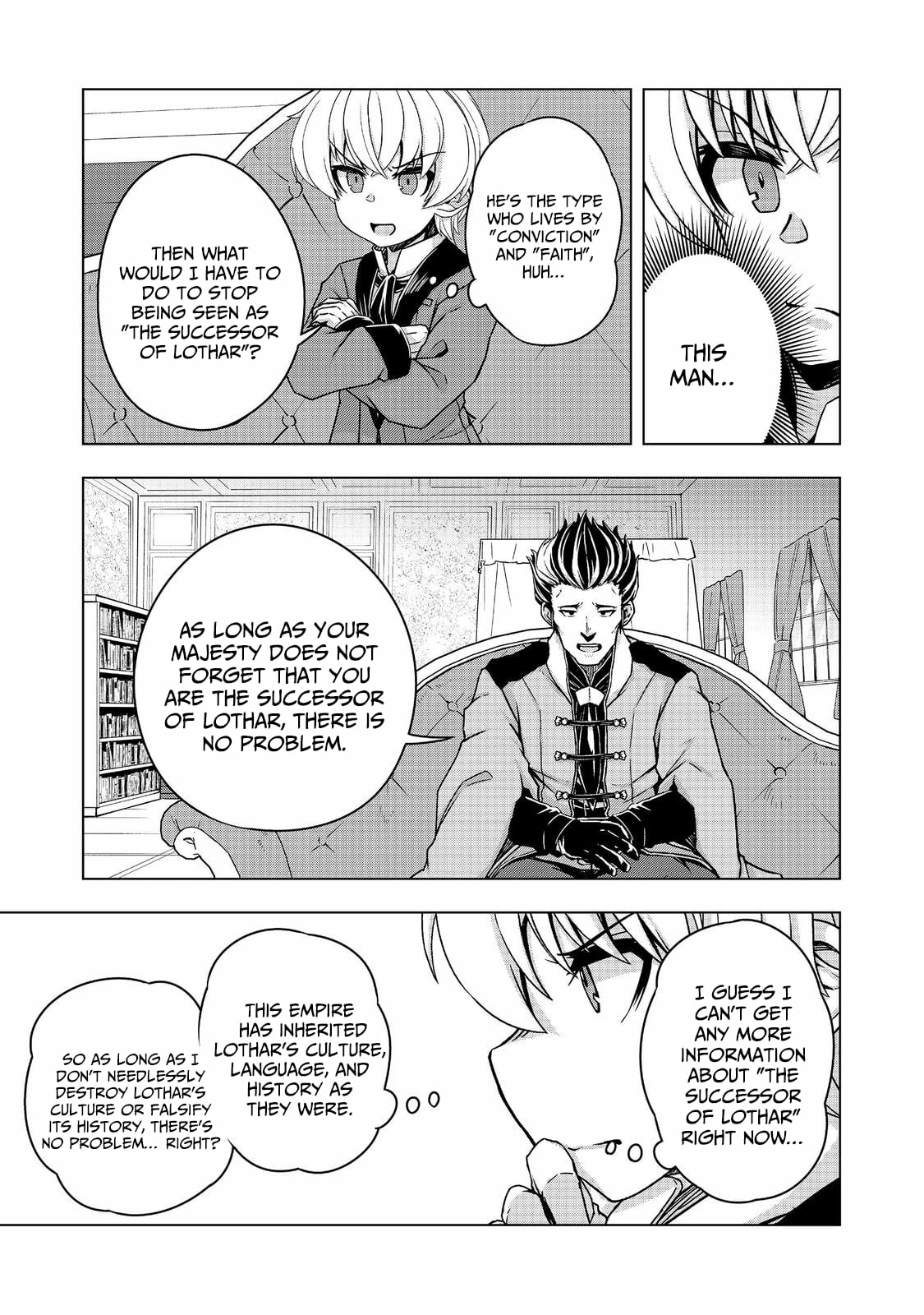Tensei Shitara Koutei deshita ~Umare Nagara no Koutei wa Kono Saki Ikinokoreru ka~@COMIC Chapter 13 - page 22