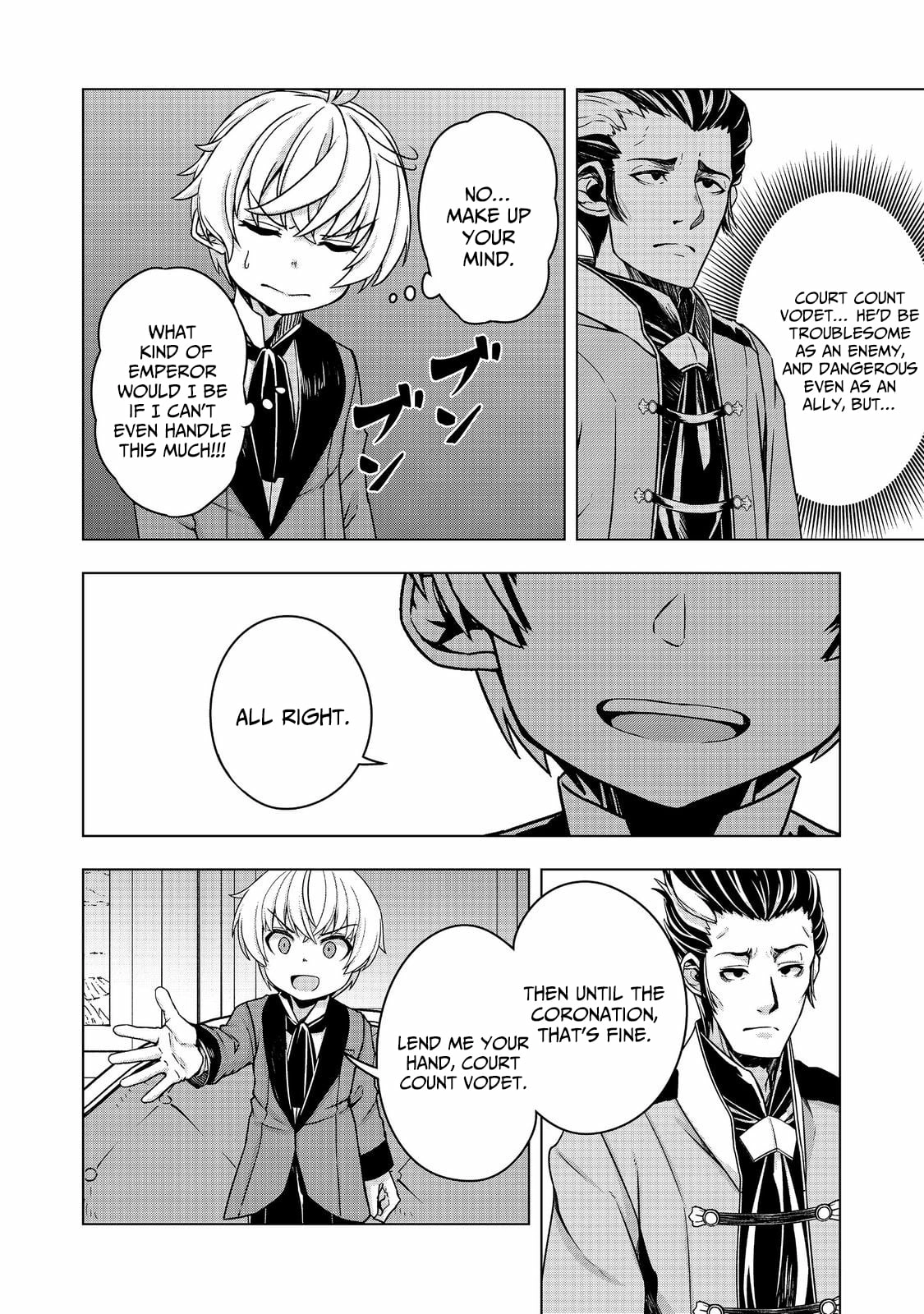 Tensei Shitara Koutei deshita ~Umare Nagara no Koutei wa Kono Saki Ikinokoreru ka~@COMIC Chapter 13 - page 27