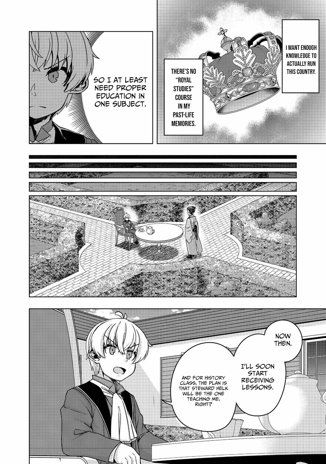 Tensei Shitara Koutei deshita ~Umare Nagara no Koutei wa Kono Saki Ikinokoreru ka~@COMIC Chapter 14 - page 9