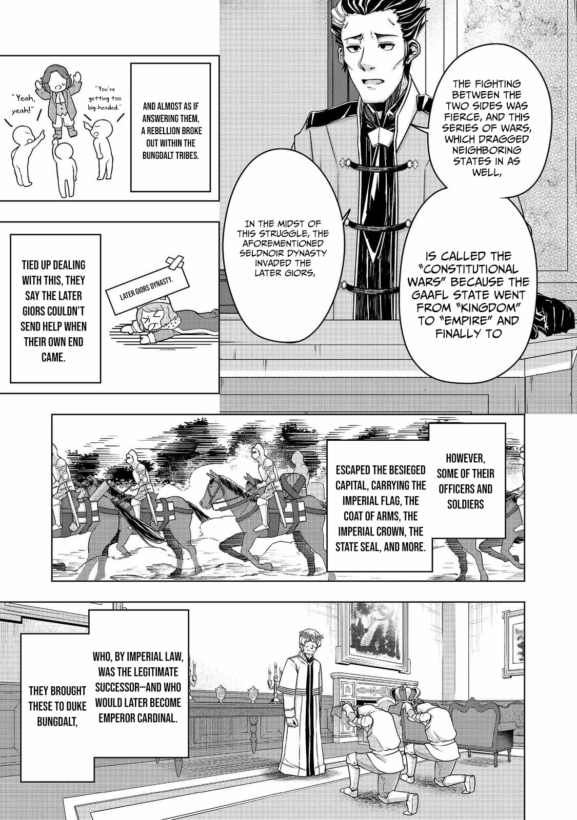 Tensei Shitara Koutei deshita ~Umare Nagara no Koutei wa Kono Saki Ikinokoreru ka~@COMIC Chapter 15 - page 38
