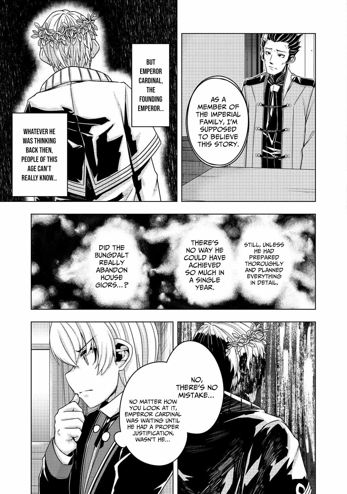 Tensei Shitara Koutei deshita ~Umare Nagara no Koutei wa Kono Saki Ikinokoreru ka~@COMIC Chapter 15 - page 40