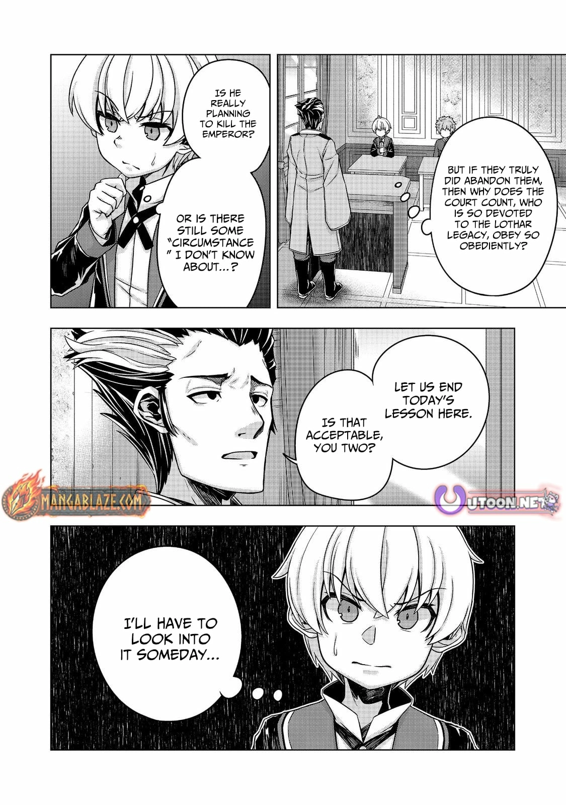 Tensei Shitara Koutei deshita ~Umare Nagara no Koutei wa Kono Saki Ikinokoreru ka~@COMIC Chapter 15 - page 41