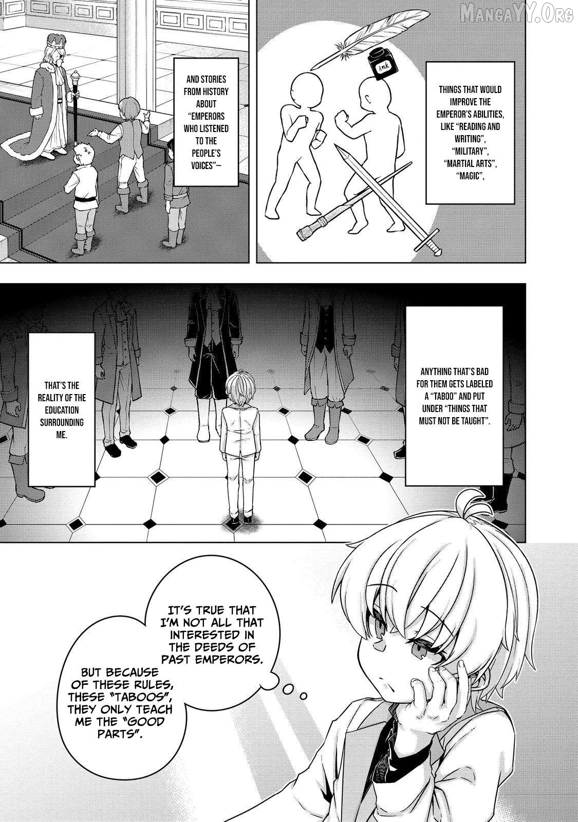 Tensei Shitara Koutei deshita ~Umare Nagara no Koutei wa Kono Saki Ikinokoreru ka~@COMIC Chapter 17 - page 4
