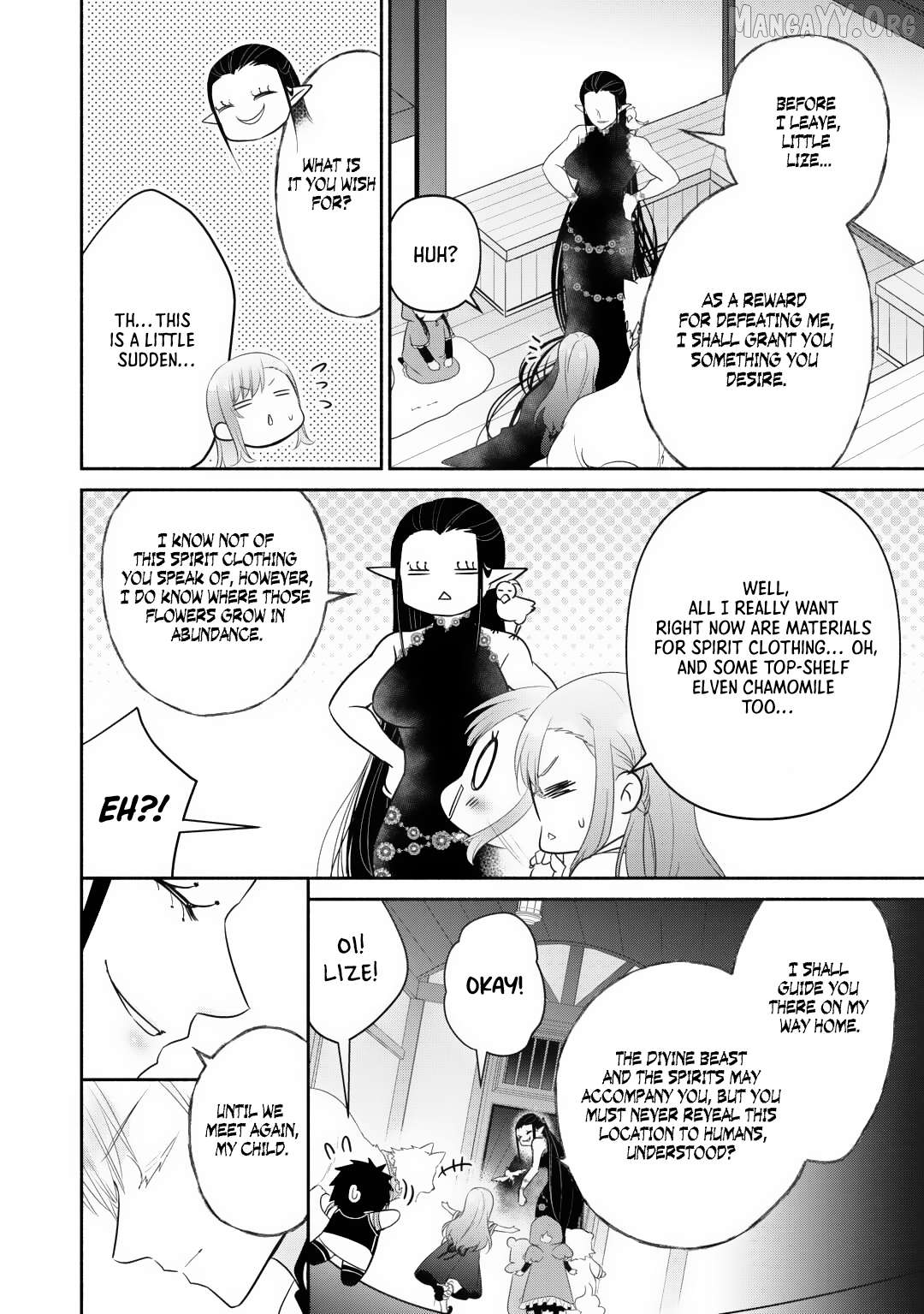 Tensei Youjo. Kamikemono to Ouji to, Saikyou no Ojisan Youhei-dan no Naka de Ikiru. Chapter 30 - page 15