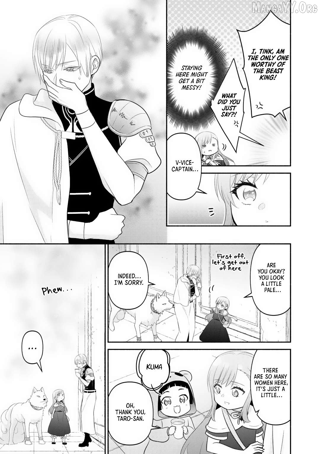 Tensei Youjo. Kamikemono to Ouji to, Saikyou no Ojisan Youhei-dan no Naka de Ikiru. Chapter 30 - page 20