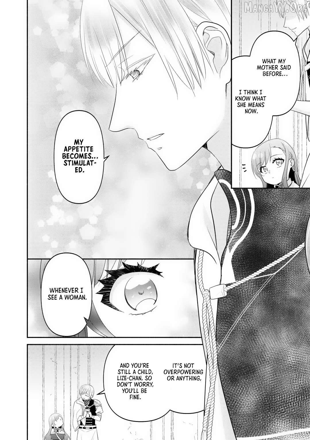 Tensei Youjo. Kamikemono to Ouji to, Saikyou no Ojisan Youhei-dan no Naka de Ikiru. Chapter 30 - page 21