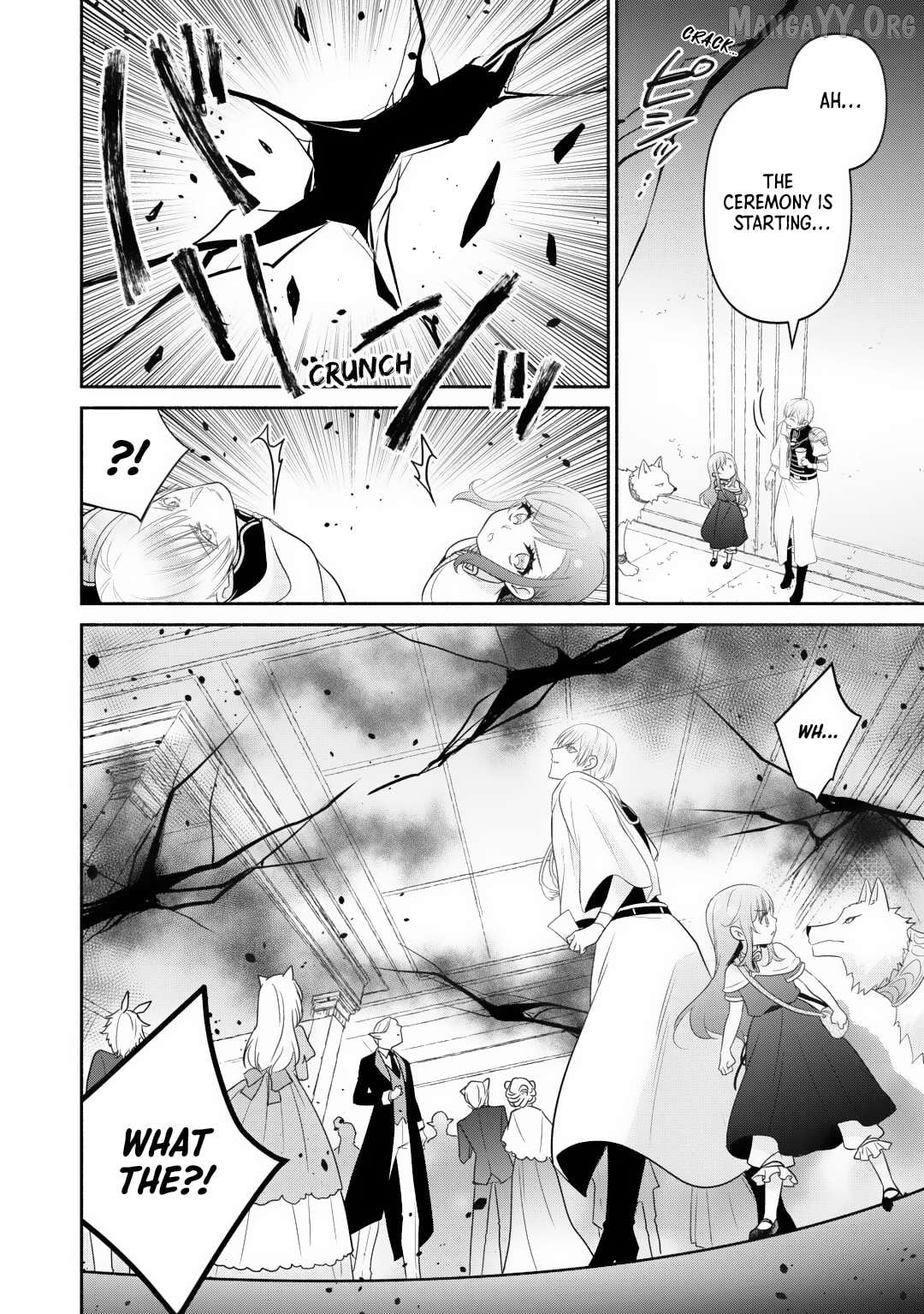Tensei Youjo. Kamikemono to Ouji to, Saikyou no Ojisan Youhei-dan no Naka de Ikiru. Chapter 30 - page 23