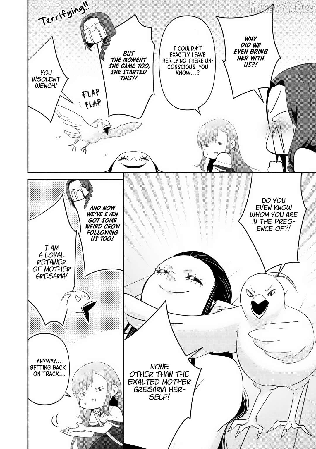 Tensei Youjo. Kamikemono to Ouji to, Saikyou no Ojisan Youhei-dan no Naka de Ikiru. Chapter 30 - page 9