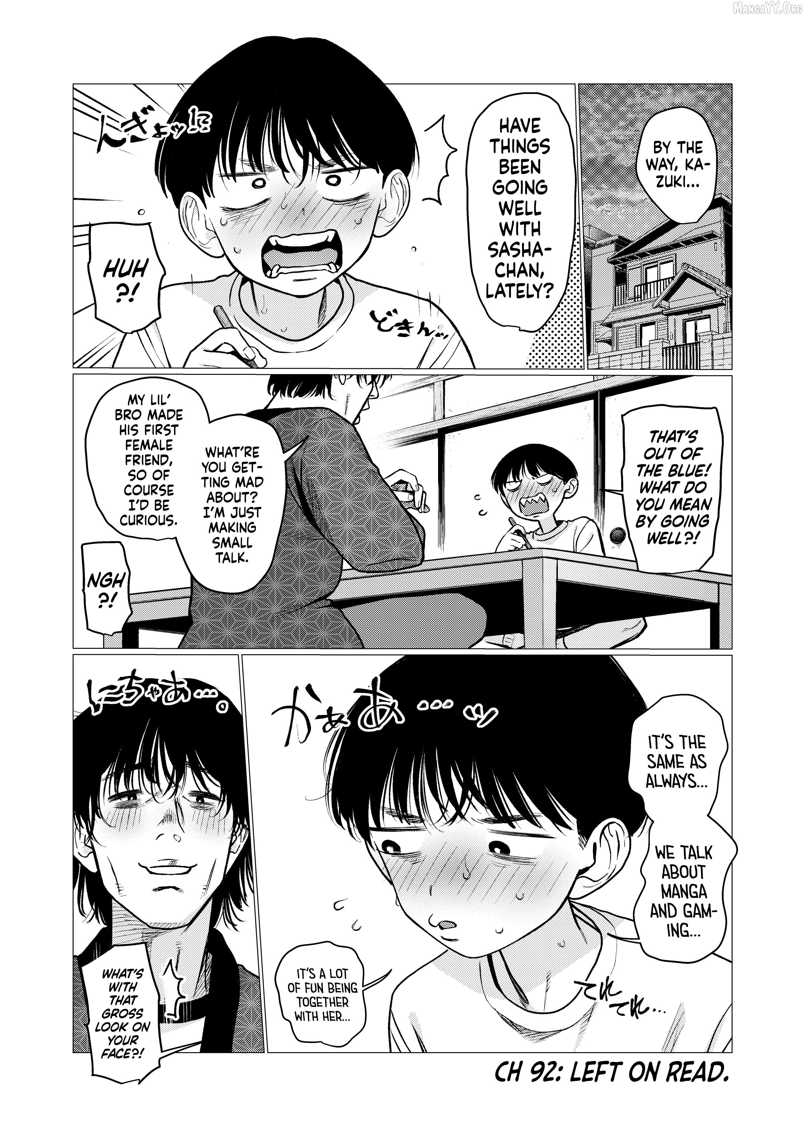 JC Sasha and Her Otaku Classmate Chapter 92 - page 1
