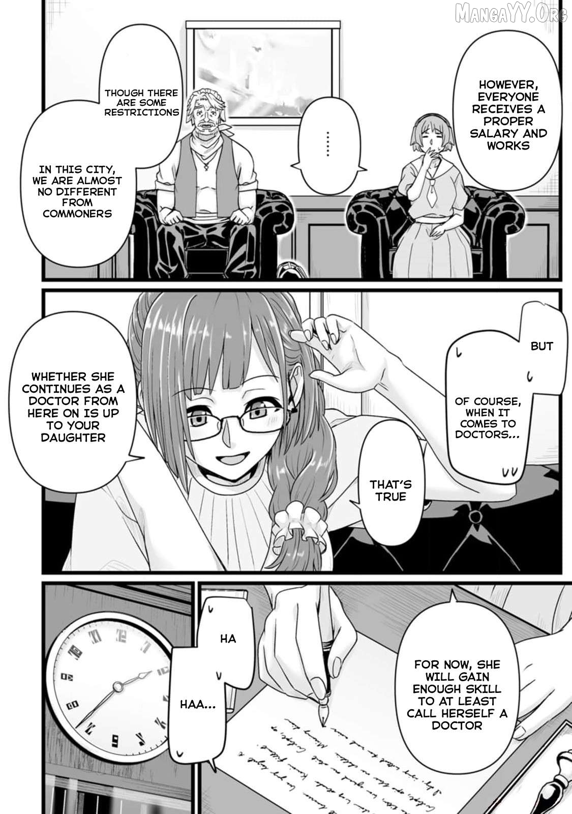 Isekai De Uwamae Hanete Ikiteiku ~Saisei Mahotsukai No Yuru Fuwa Jinzai Haken Seikatsu~ Chapter 32.1 - page 8