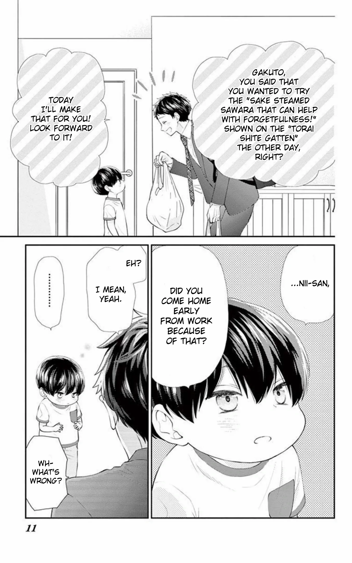 Yuzuki-san chi no Yon Kyoudai Chapter 17 - page 14