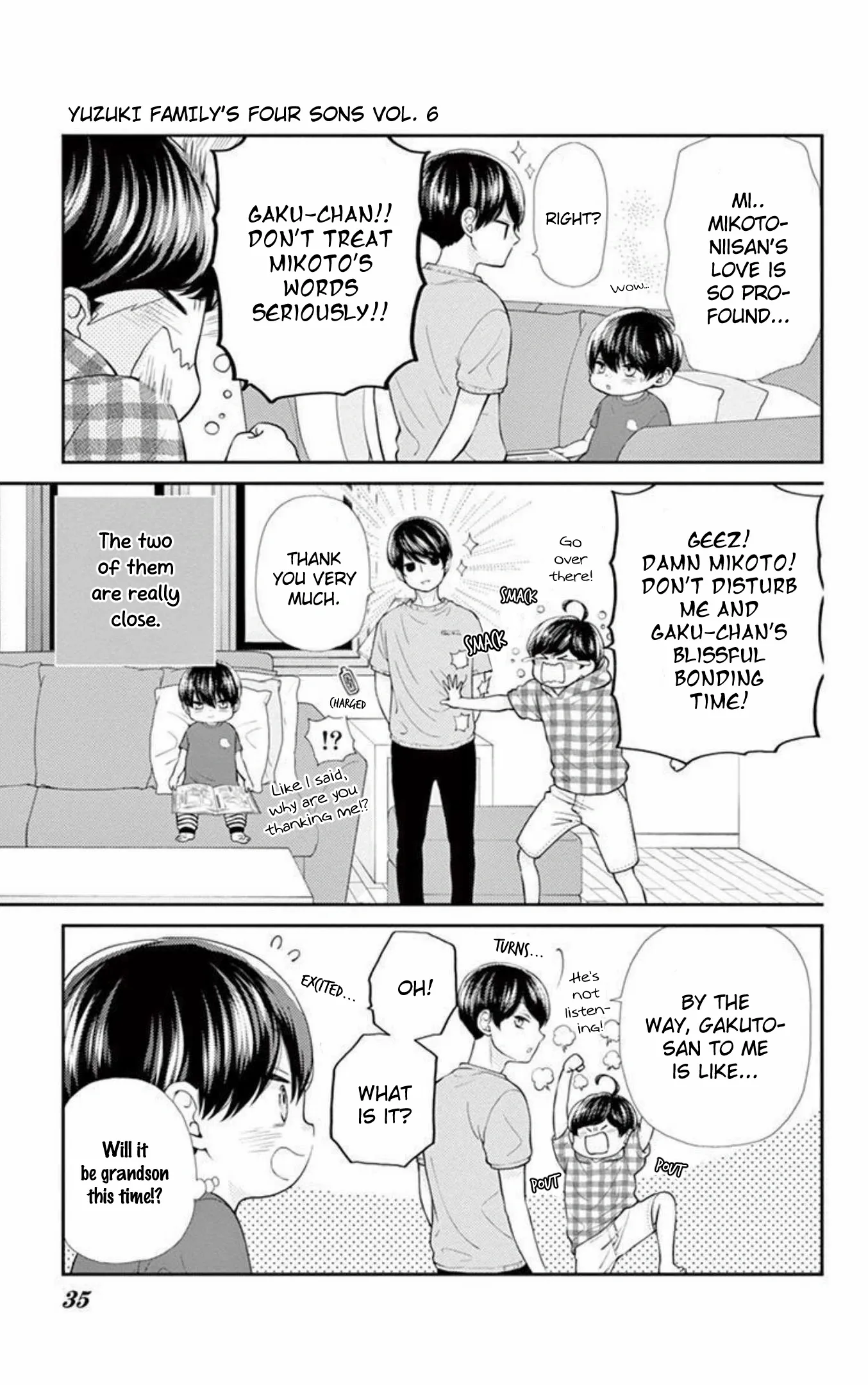 Yuzuki-san chi no Yon Kyoudai Chapter 17 - page 38
