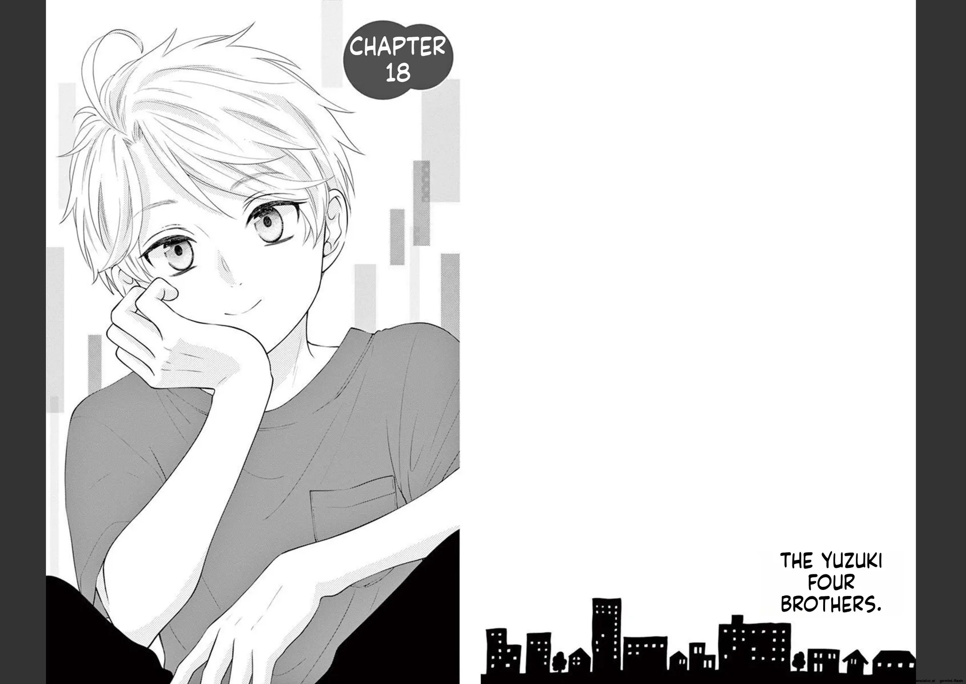 Yuzuki-san chi no Yon Kyoudai Chapter 18 - page 1