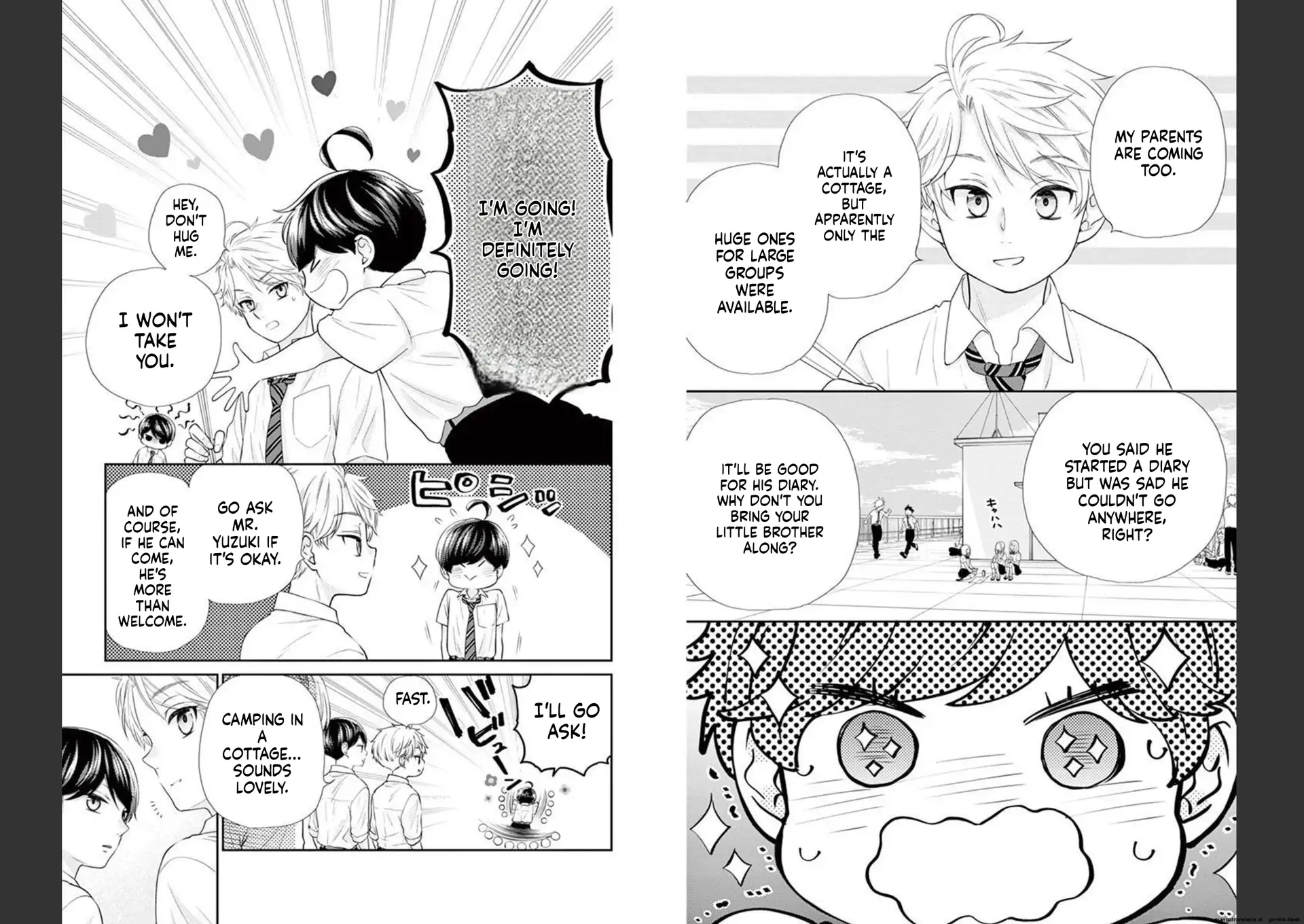 Yuzuki-san chi no Yon Kyoudai Chapter 18 - page 3