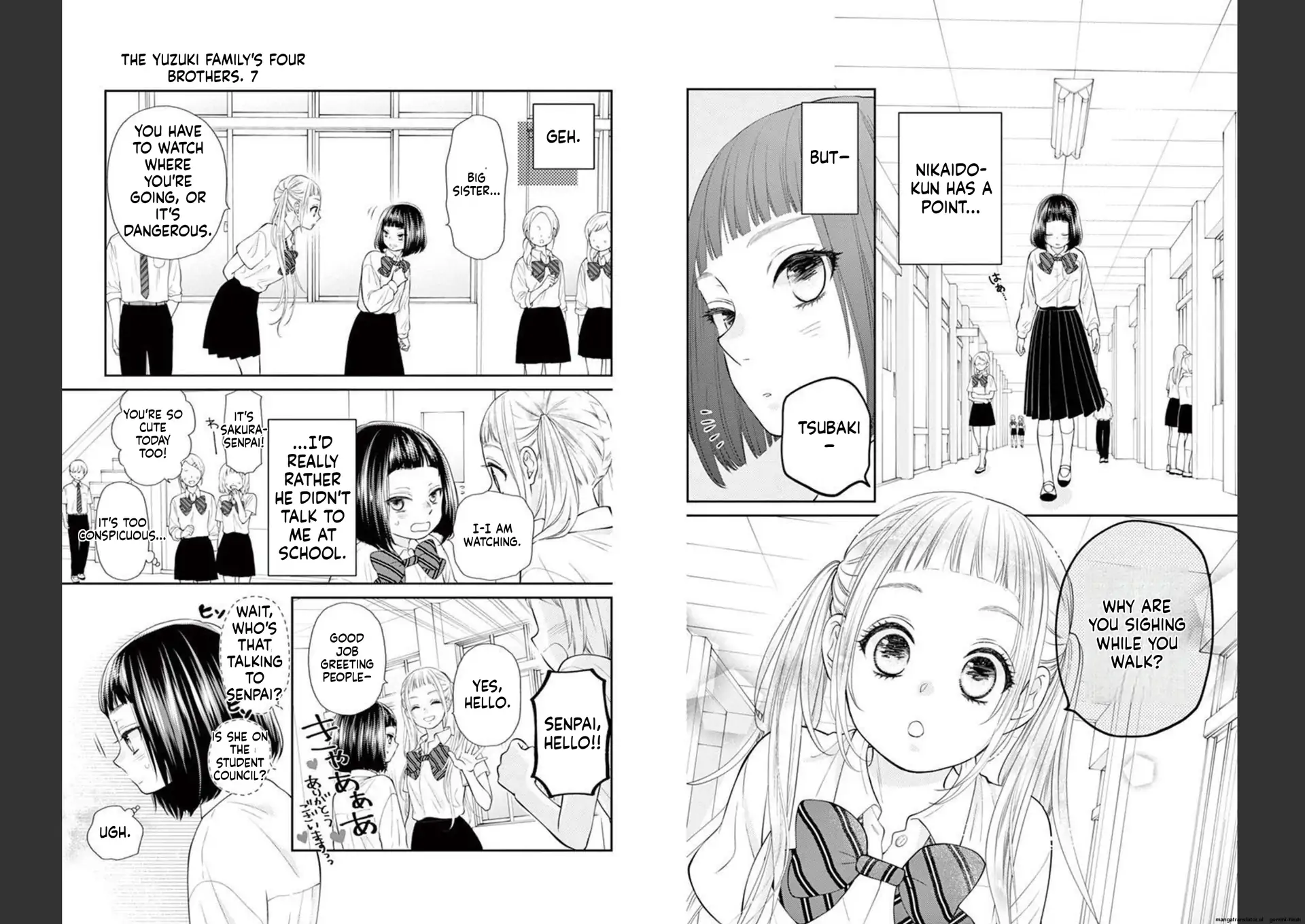 Yuzuki-san chi no Yon Kyoudai Chapter 20 - page 18