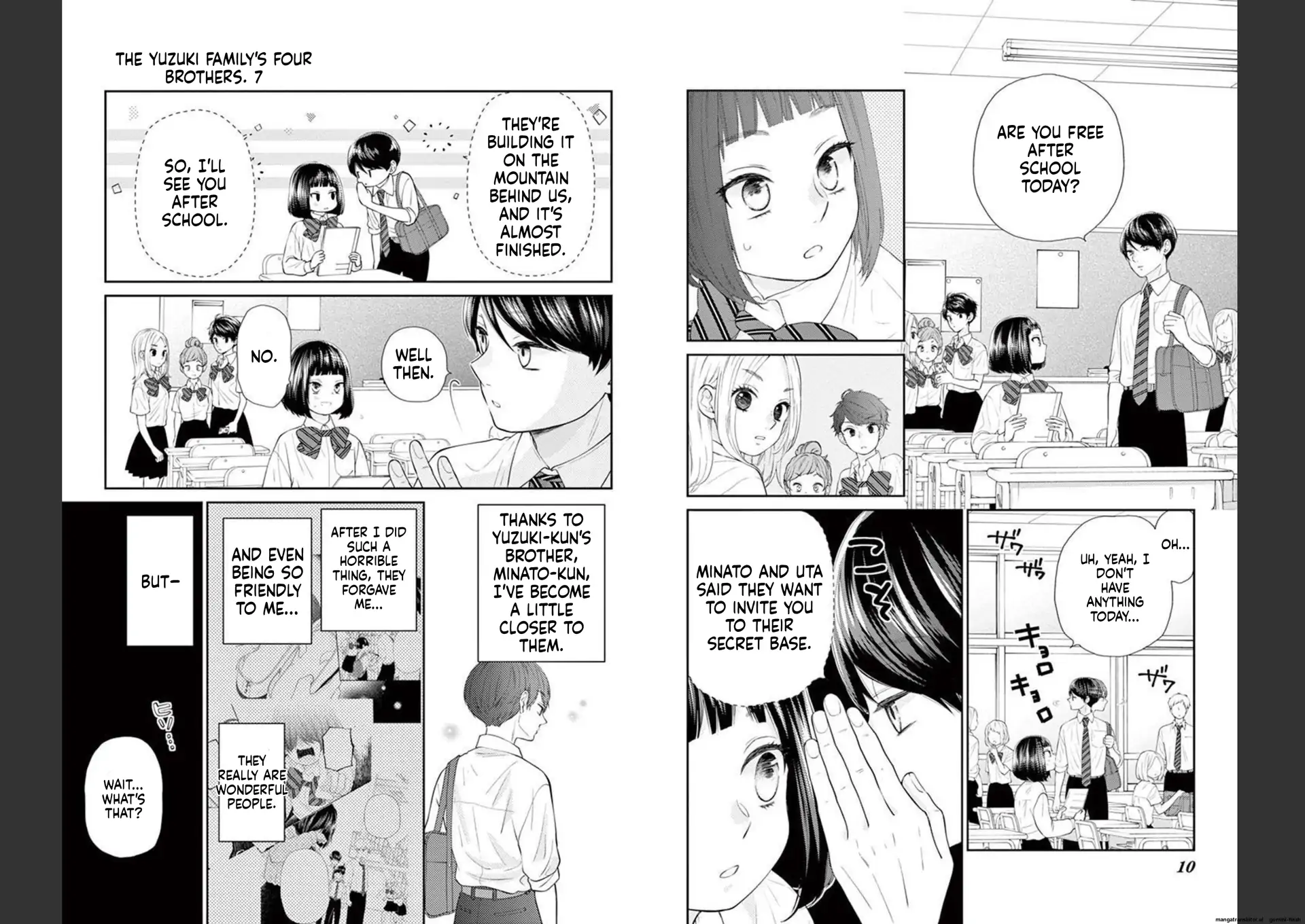 Yuzuki-san chi no Yon Kyoudai Chapter 20 - page 7