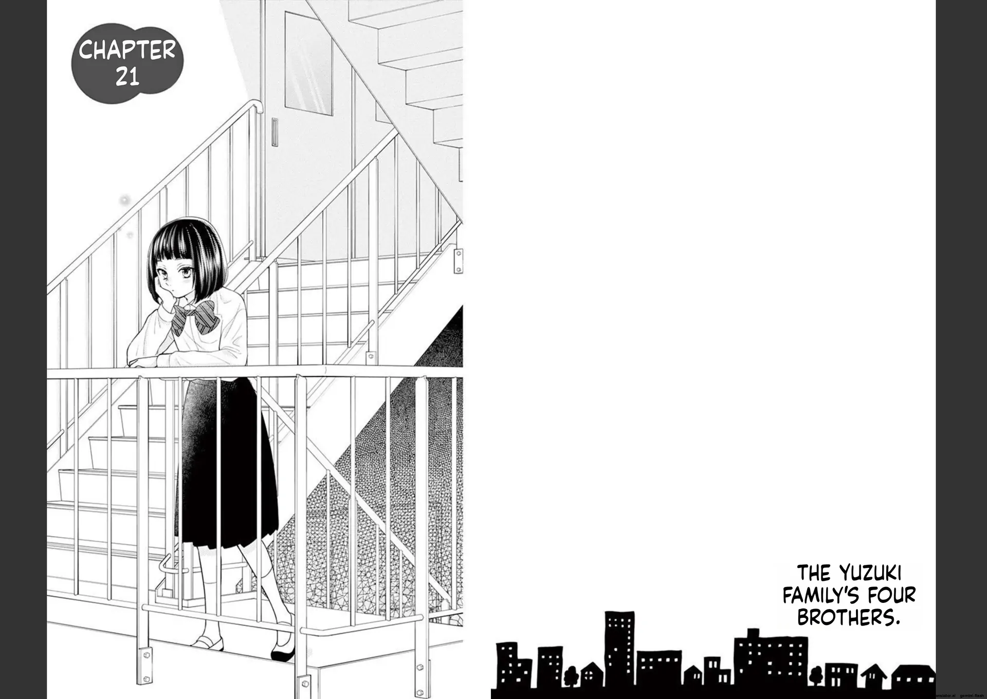 Yuzuki-san chi no Yon Kyoudai Chapter 21 - page 1