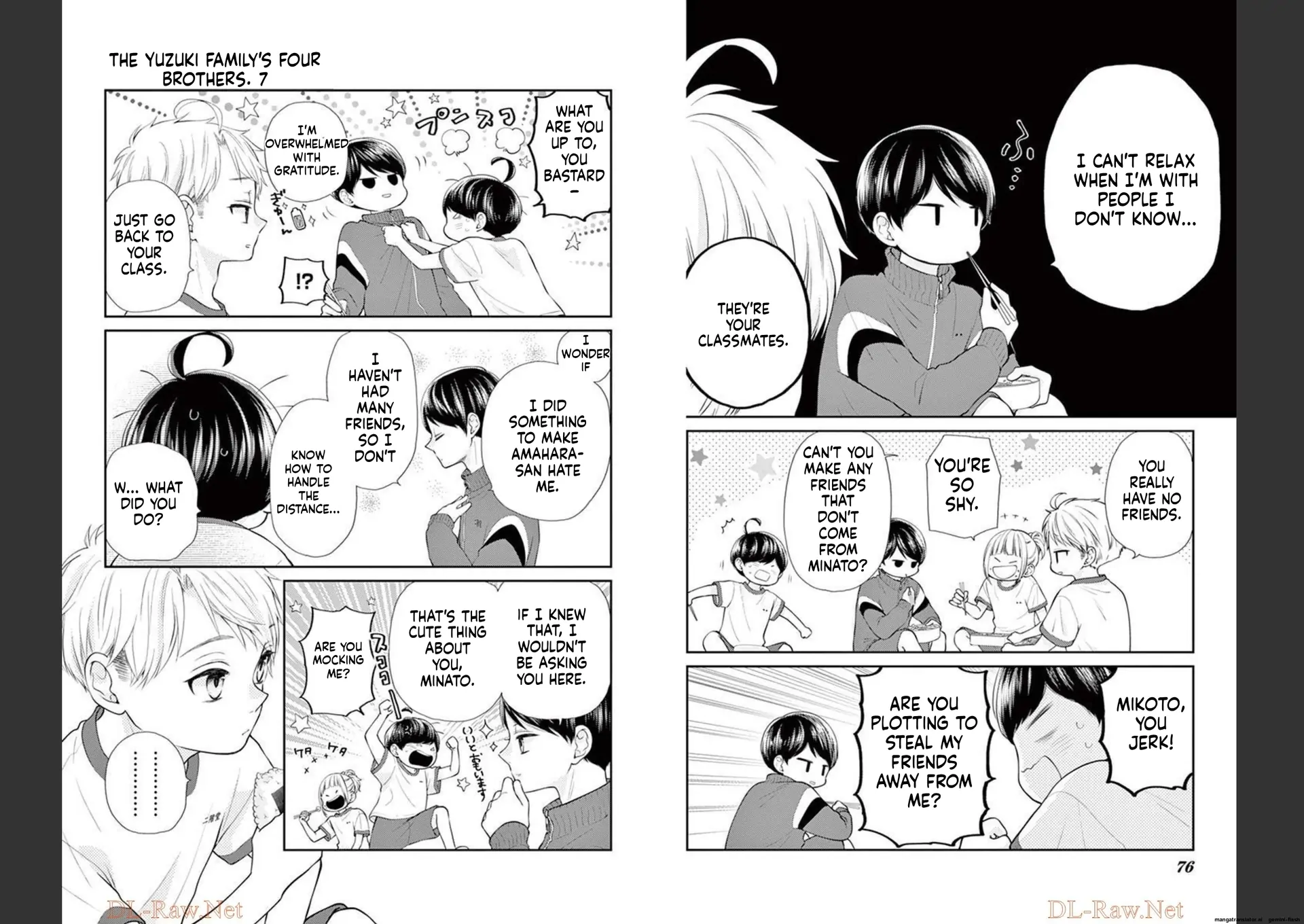 Yuzuki-san chi no Yon Kyoudai Chapter 21 - page 11