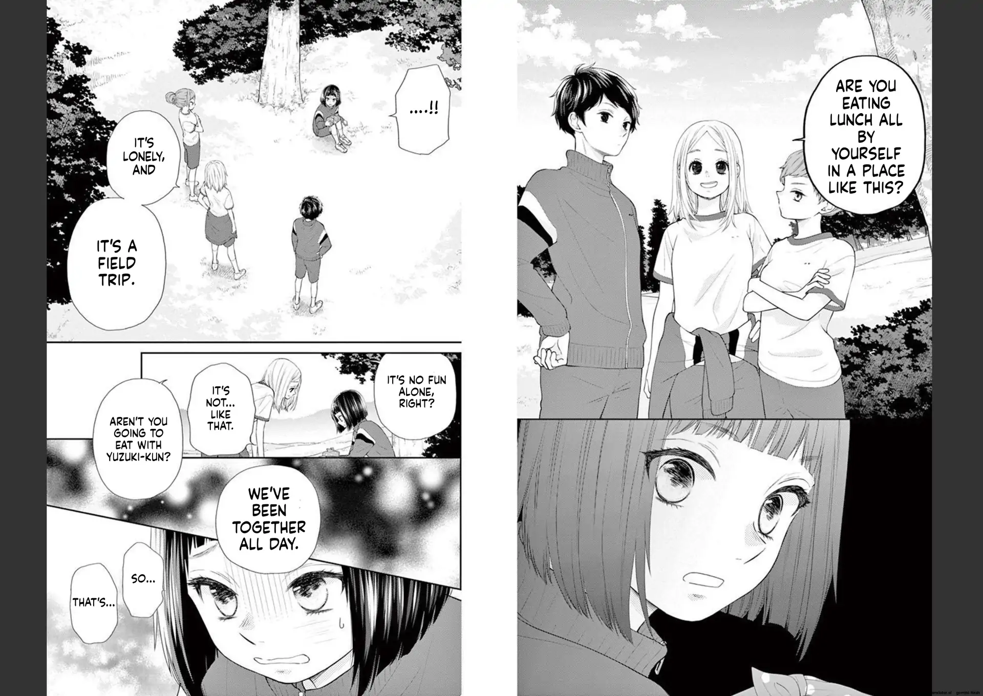 Yuzuki-san chi no Yon Kyoudai Chapter 21 - page 14