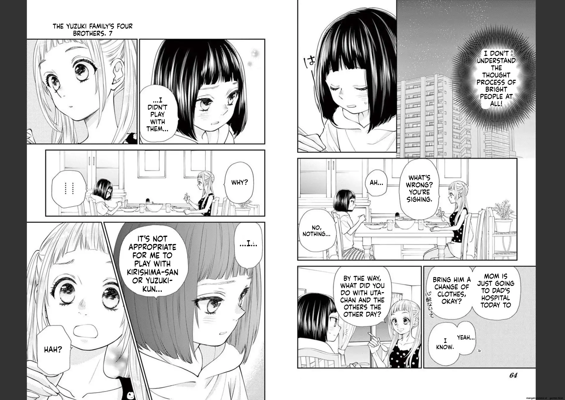 Yuzuki-san chi no Yon Kyoudai Chapter 21 - page 5