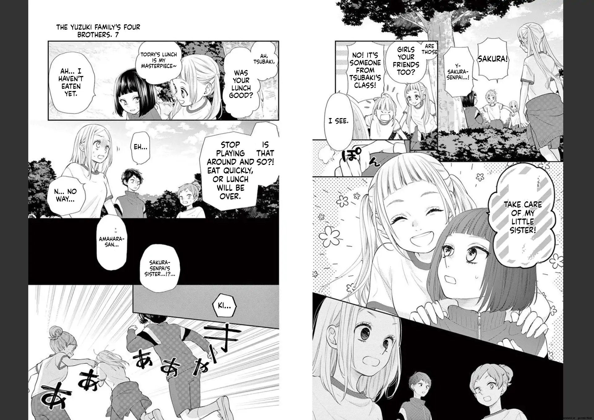 Yuzuki-san chi no Yon Kyoudai Chapter 22 - page 10