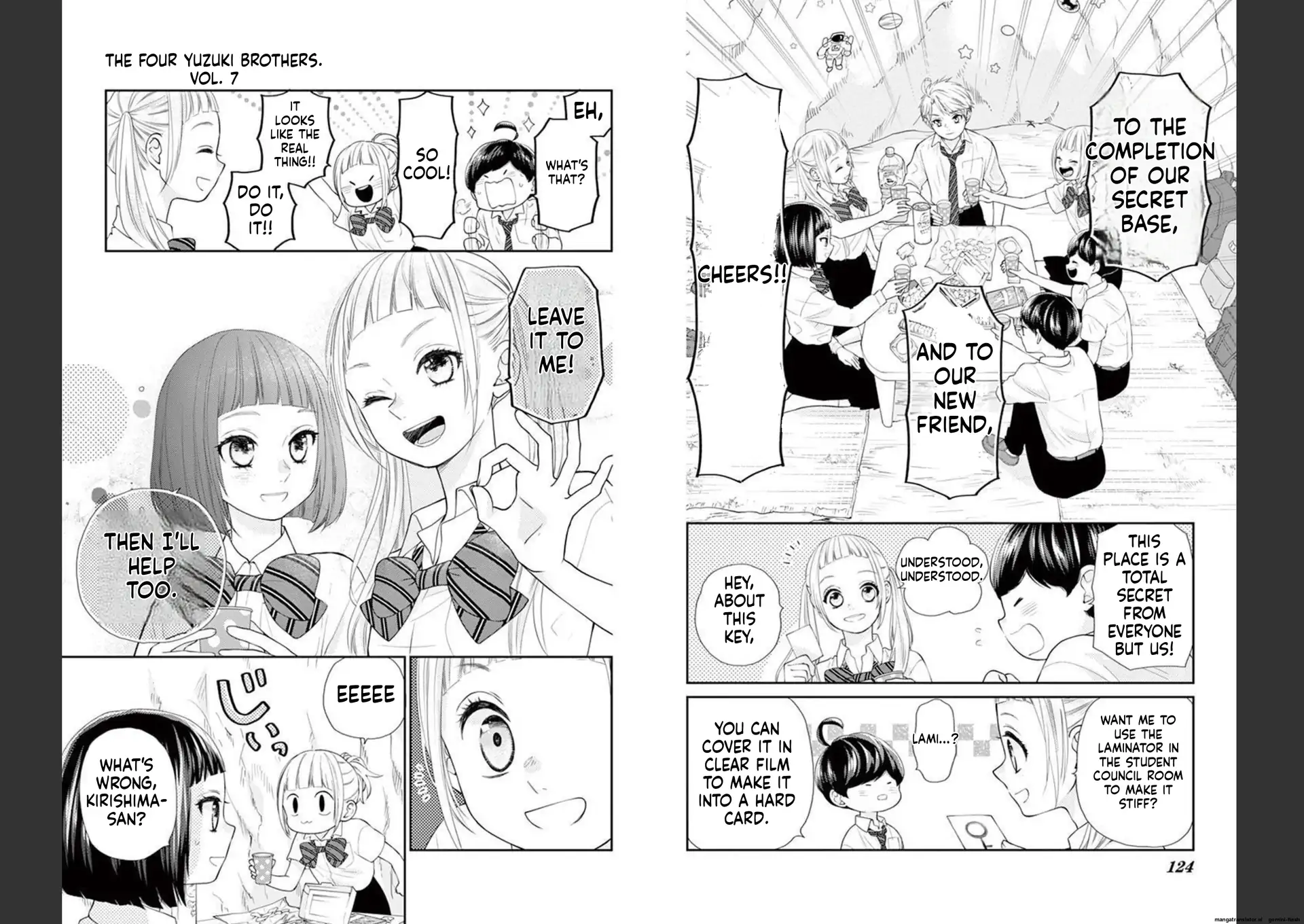 Yuzuki-san chi no Yon Kyoudai Chapter 22 - page 17