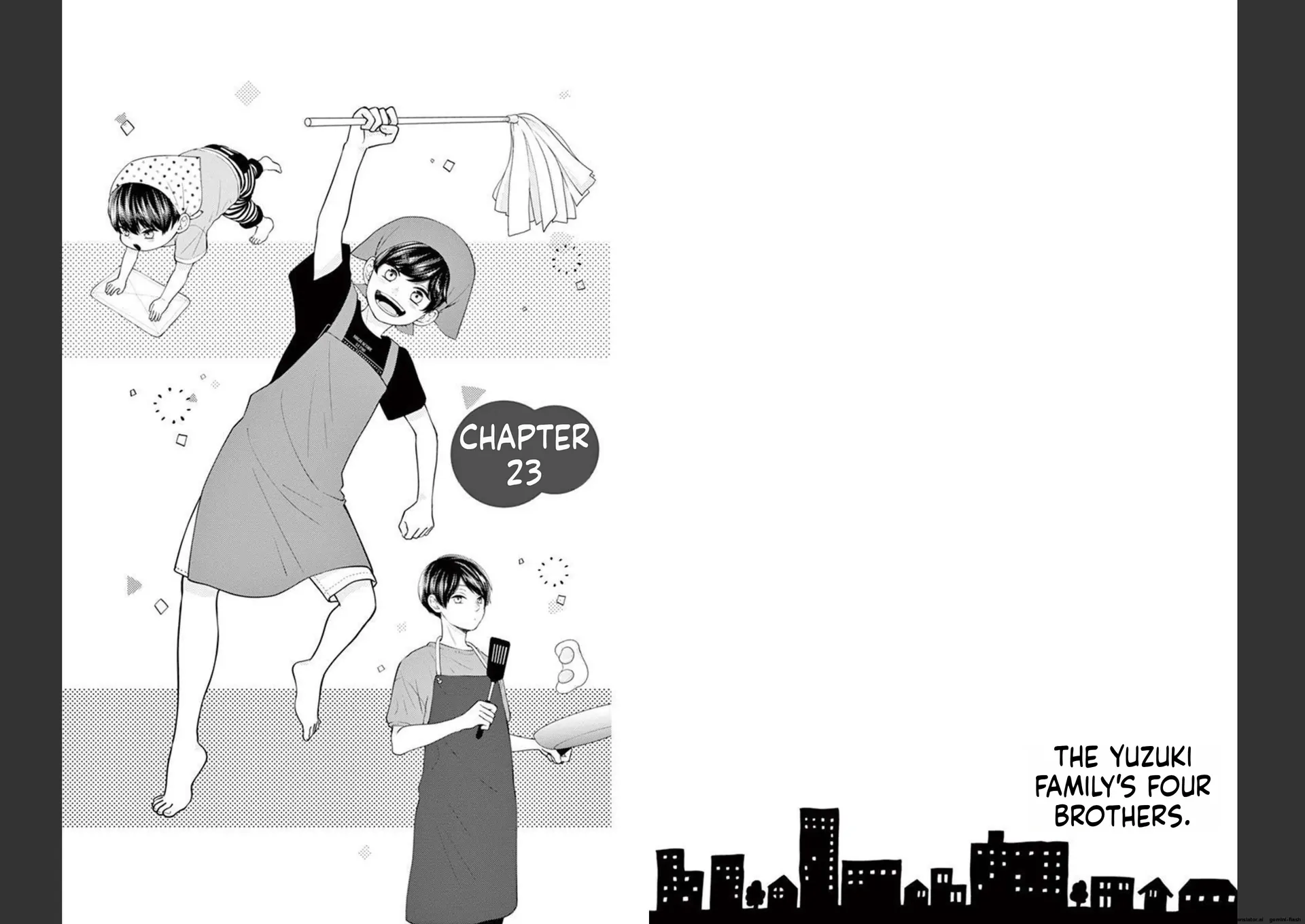 Yuzuki-san chi no Yon Kyoudai Chapter 23 - page 1