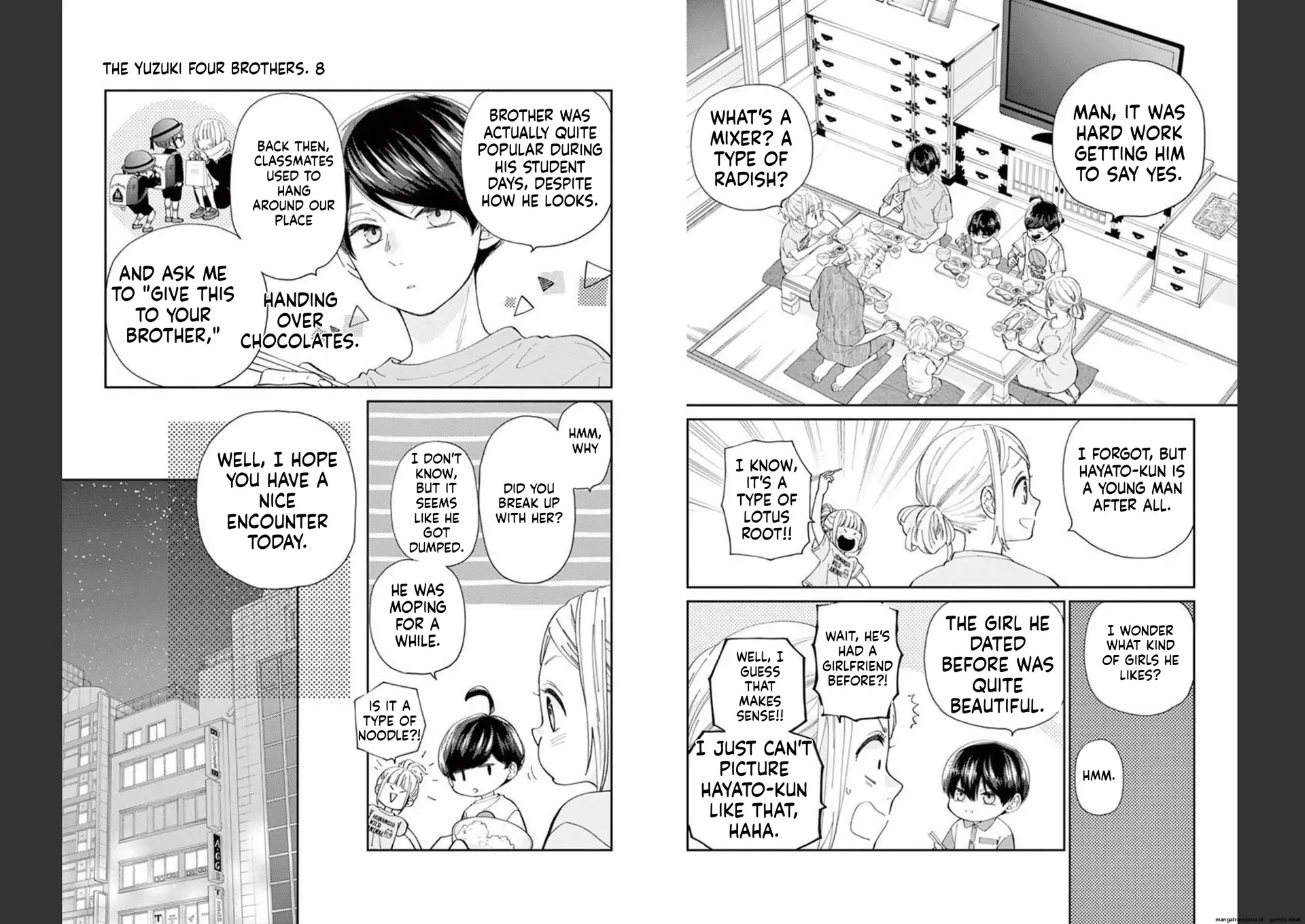 Yuzuki-san chi no Yon Kyoudai Chapter 24 - page 10