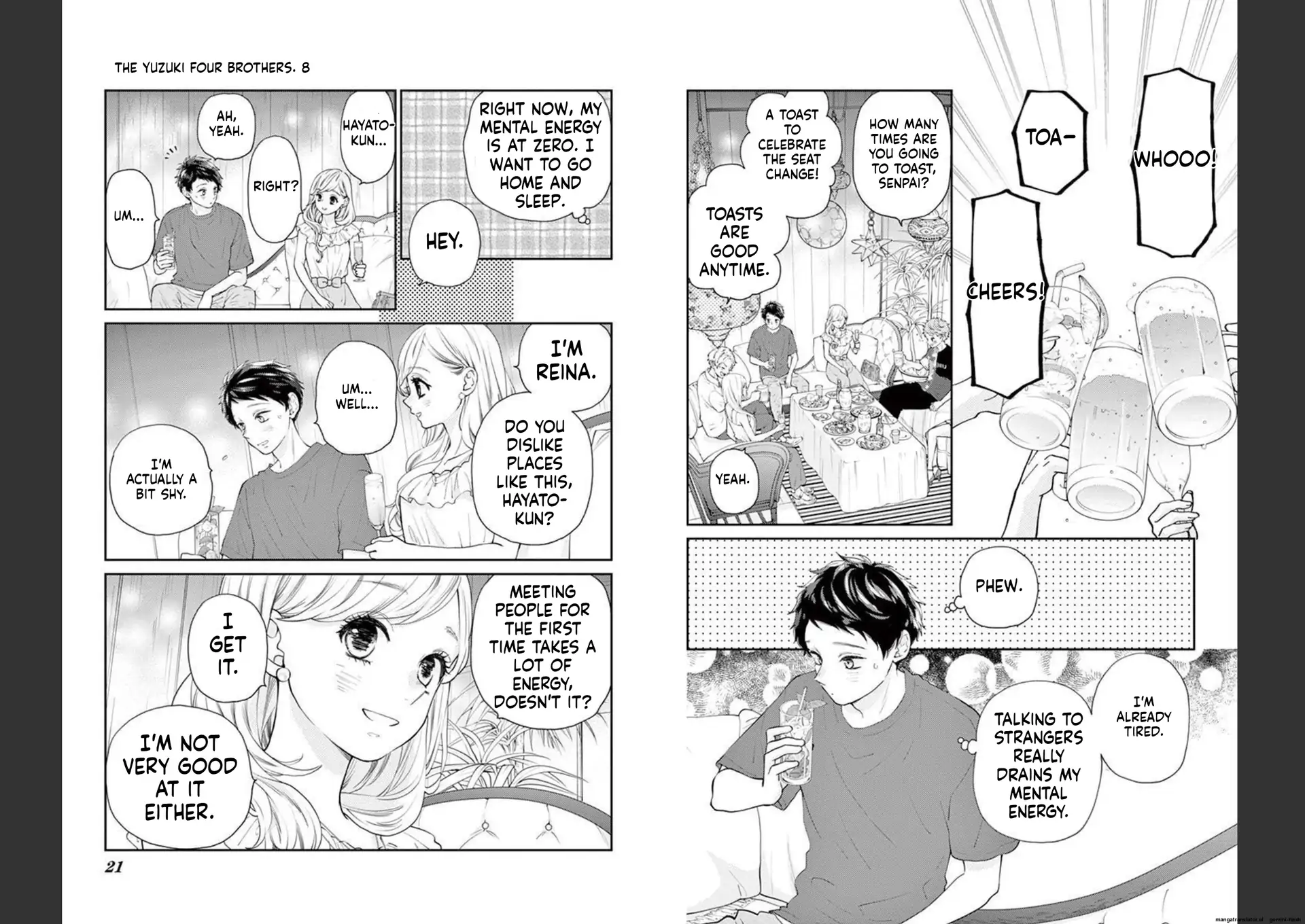 Yuzuki-san chi no Yon Kyoudai Chapter 24 - page 11