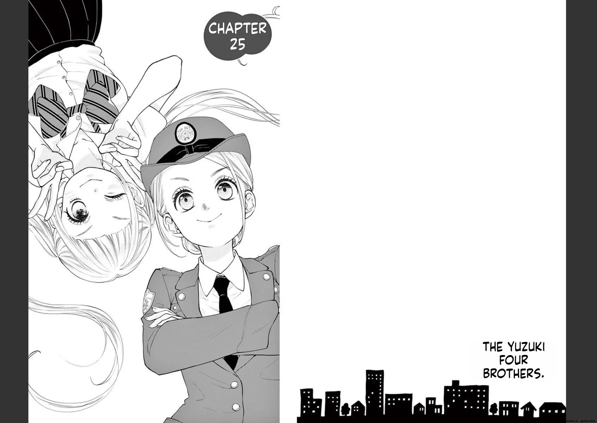 Yuzuki-san chi no Yon Kyoudai Chapter 25 - page 1