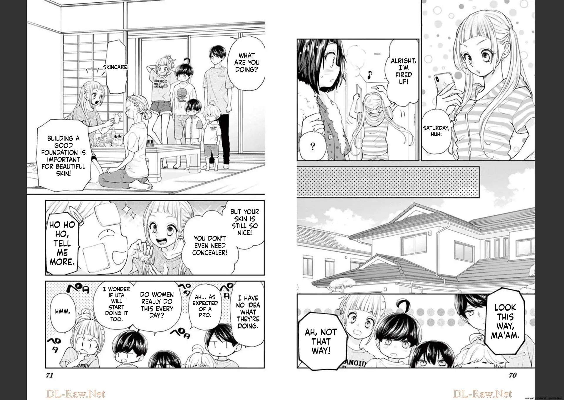 Yuzuki-san chi no Yon Kyoudai Chapter 25 - page 14