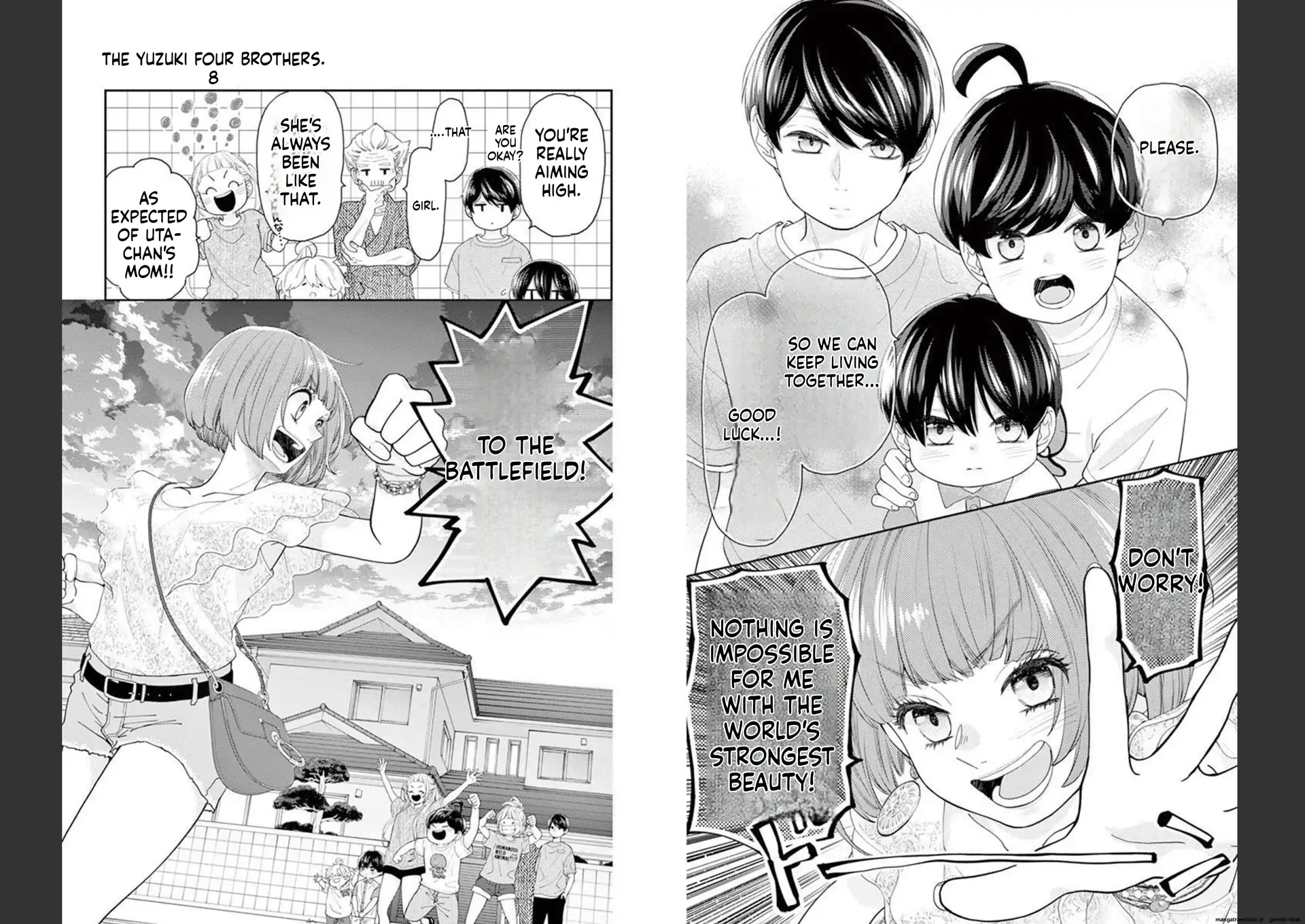 Yuzuki-san chi no Yon Kyoudai Chapter 25 - page 19