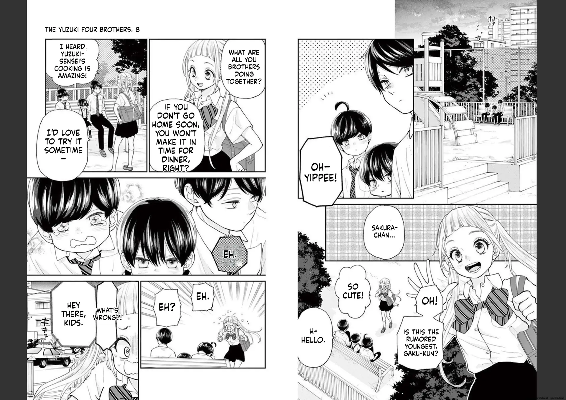 Yuzuki-san chi no Yon Kyoudai Chapter 25 - page 5