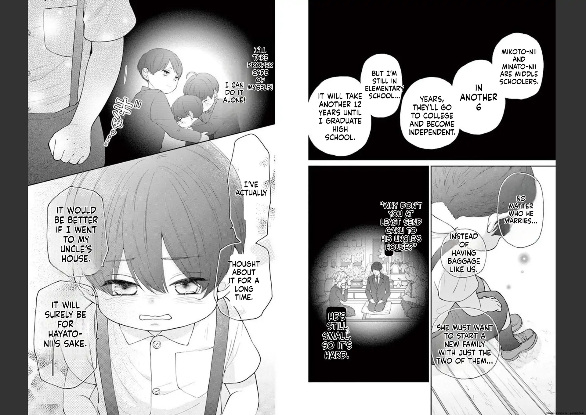 Yuzuki-san chi no Yon Kyoudai Chapter 25 - page 9