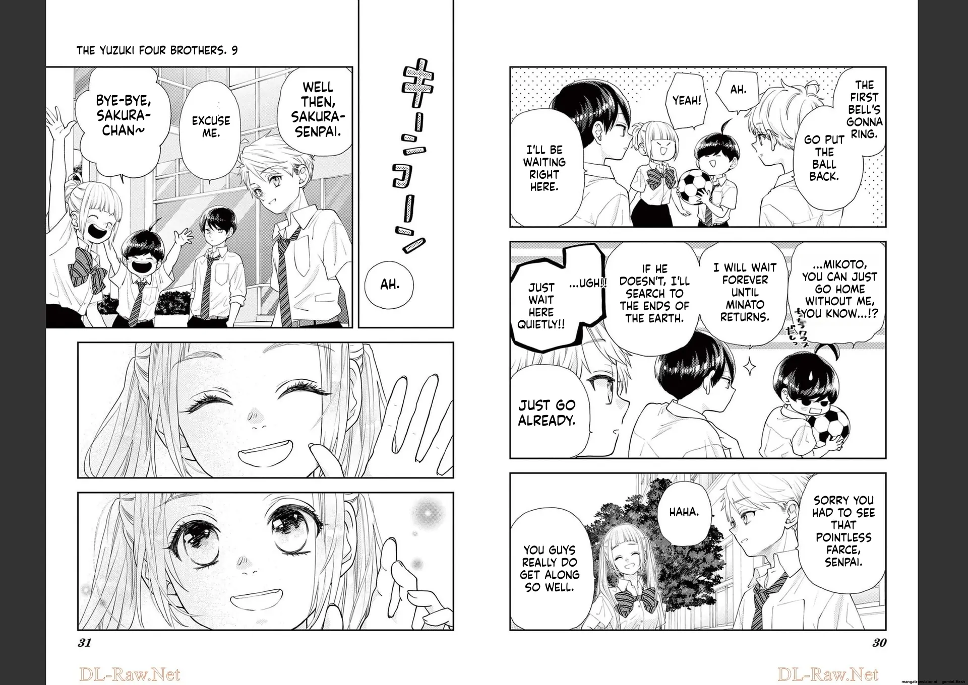 Yuzuki-san chi no Yon Kyoudai Chapter 28 - page 16