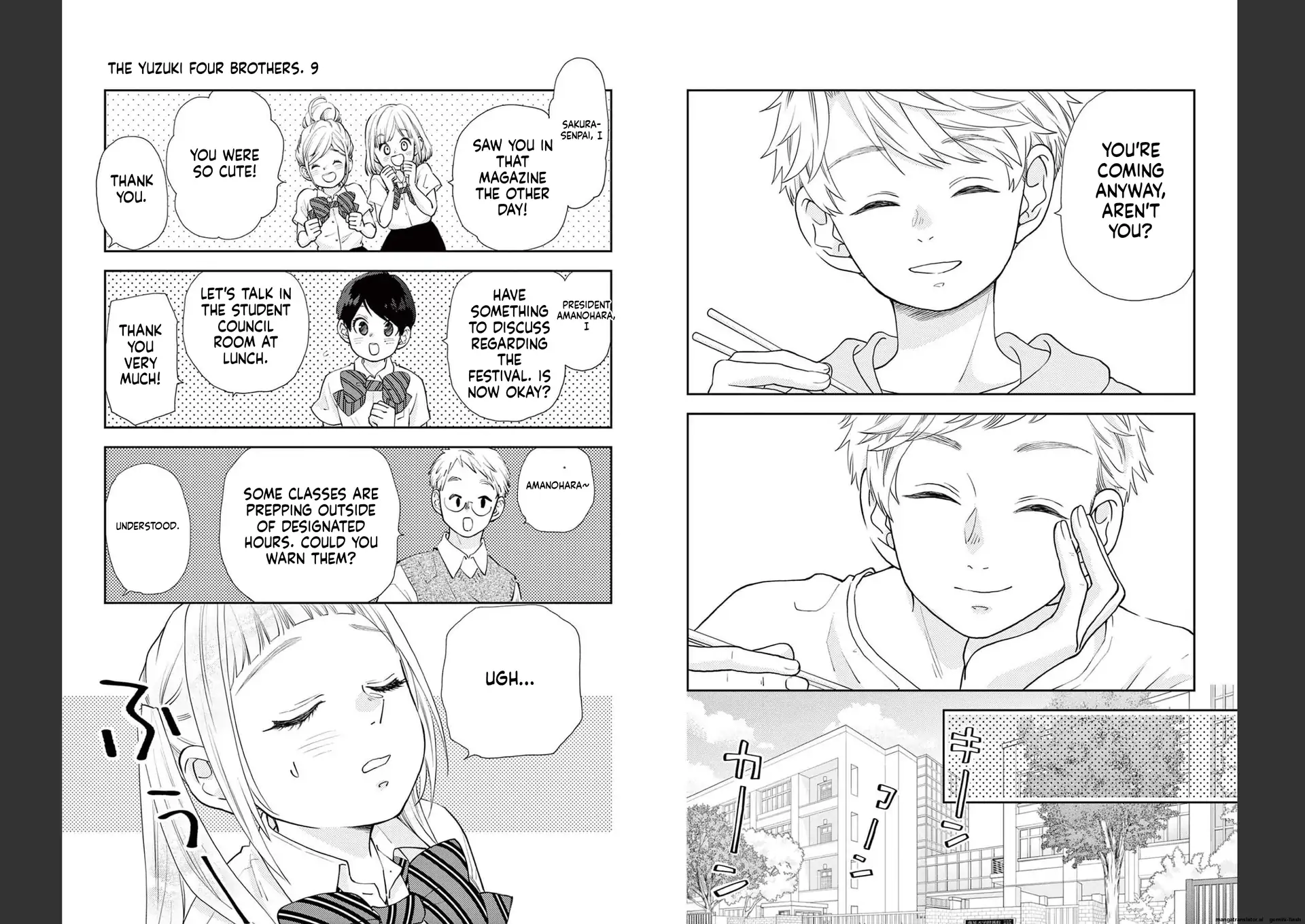 Yuzuki-san chi no Yon Kyoudai Chapter 28 - page 19
